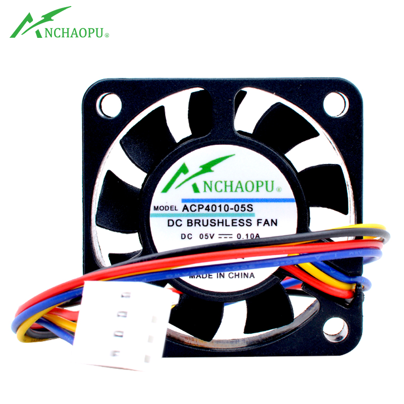 Raspberry Pi Water Cooling Kit - Вентилятор ANCHAOPU 4 см 40 мм,