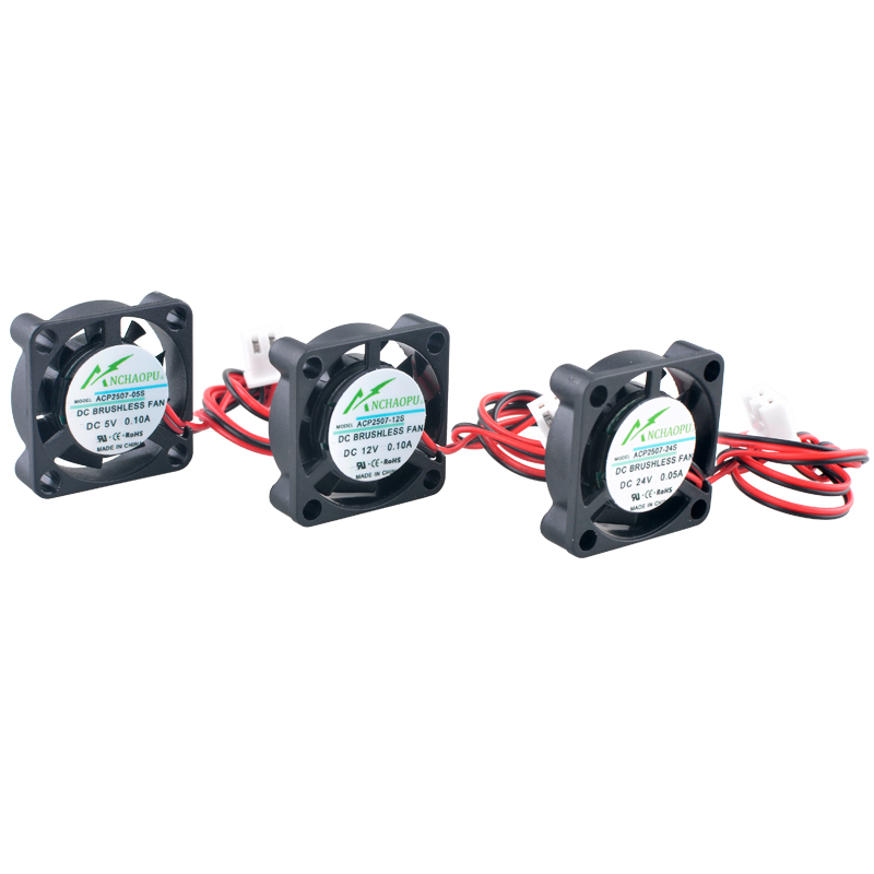 Raspberry Pi Water Cooling Kit - ANCHAOPU 25 мм ультратонкий охлаждающий вентилятор