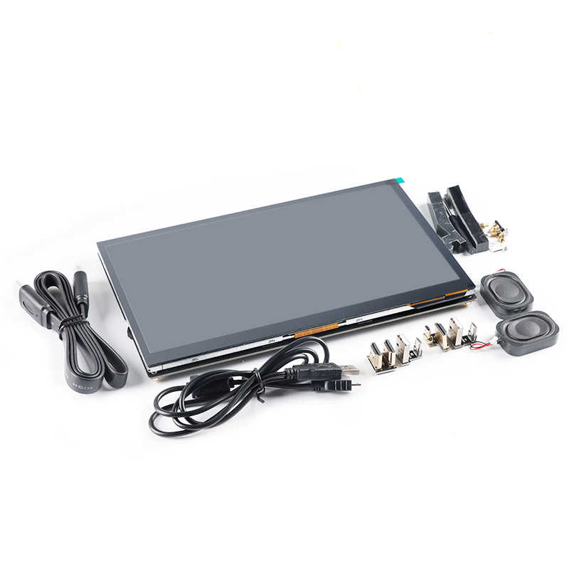 Raspberry Pi 10.1 Inch Capacitive Touch Screen Ips - Raspberry Pi 10,1-дюймовый ЖК-монитор HDMI, емкостный