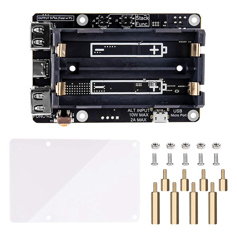 Плата расширения питания Delic – обзор и цена Raspberry Pi Uninterrupted Power Supply Ups 18650