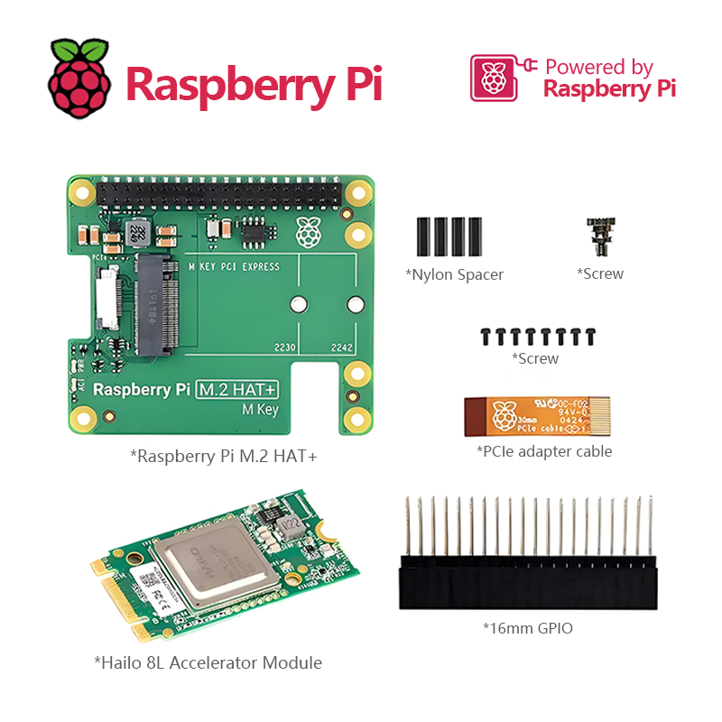 Официальный комплект Raspberry – обзор и цена Raspberry Pi Ai Kit Hailo-8L