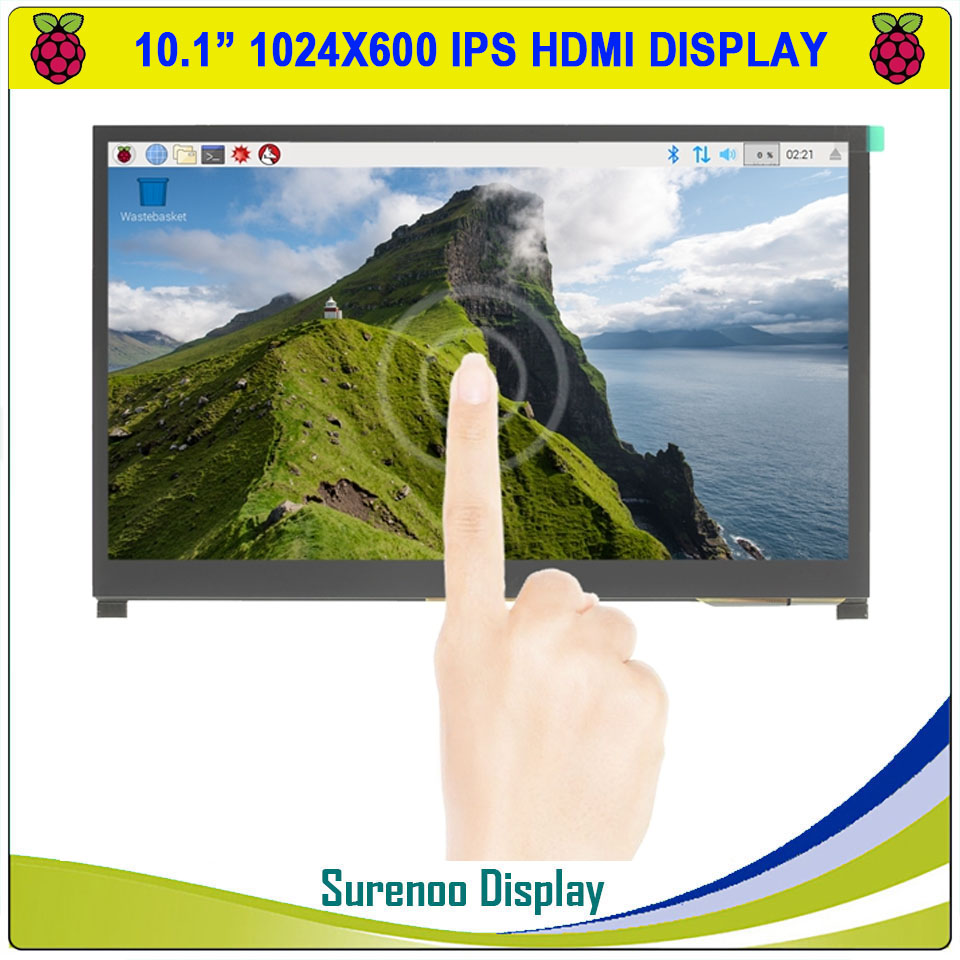 10,1-дюймовый IPS TFT LCD-моду – обзор и цена Raspberry Pi 10.1 Inch Capacitive Touch Screen Ips