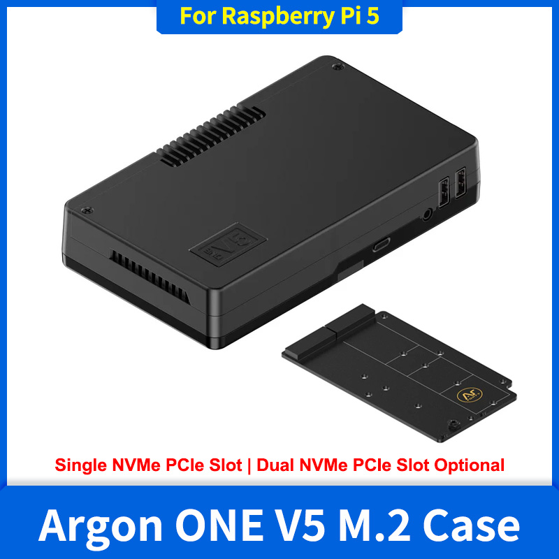 Корпус Raspberry Pi 5 Argon ON – обзор и цена Argon One V3 M.2 Nvme Case