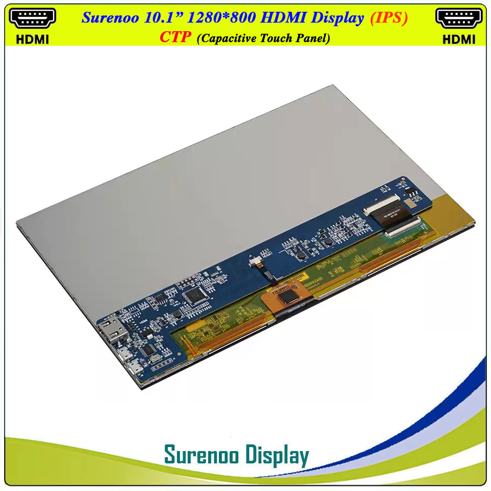 10,1-дюймовый ЖК-дисплей с раз – обзор и цена Raspberry Pi 10.1 Inch Capacitive Touch Screen Ips